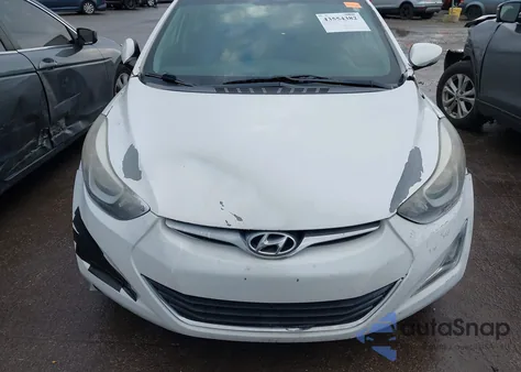 2016 Hyundai Elantra Value Edition из США, поврежденный, VIN 5NPDH4AE7GH712384